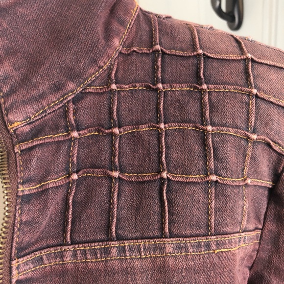 Distressed Denim Jacket - Picture 4 of 6